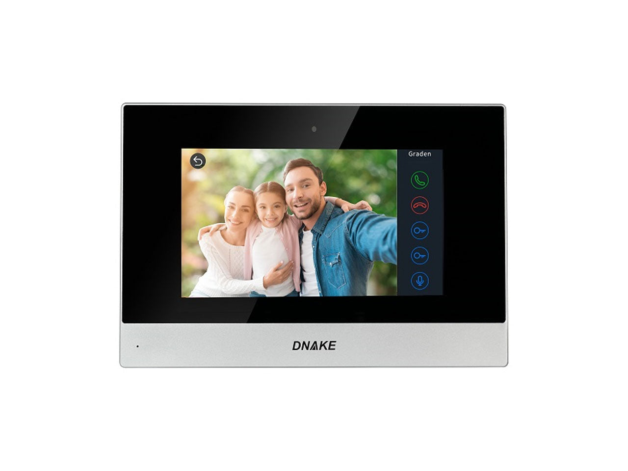 2-draads 7 inch touchscreen binnenpost