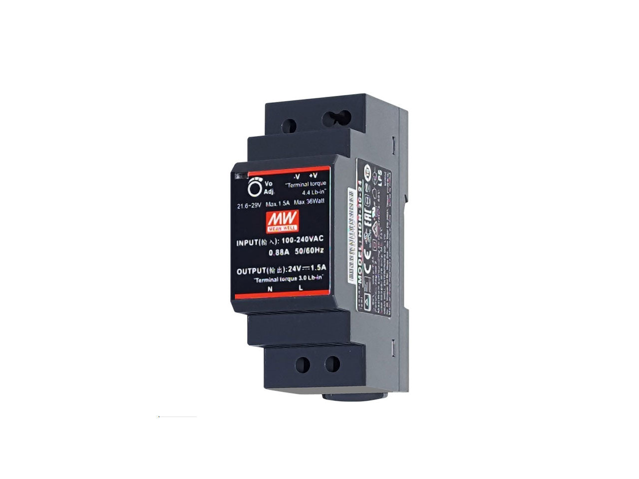 24V DC voeding voor intercomsystemen - 1.5A